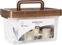 Theelichten LED 24 stuks - thumbnail