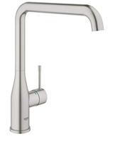 GROHE essence new Keukenkraan - hoog - l uitloop - supersteel geborsteld 30269dc0 - thumbnail