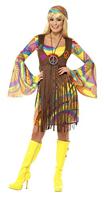 Jaren 60 Groovy kostuum dames - thumbnail