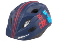 Polisport kinderhelm be cool. maat: s (52/56 cm), kleur: blauww - thumbnail