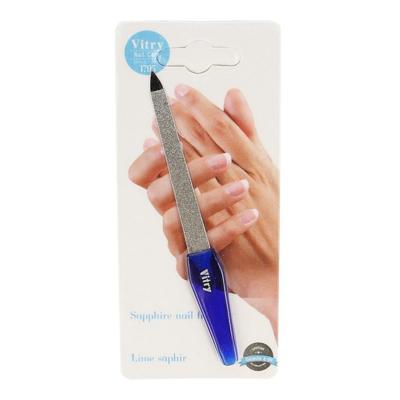 Nagelvijl Inox Medium Blauw 13cm