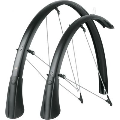 Sks spatbordset bluemels 28" 45mm mat zwart