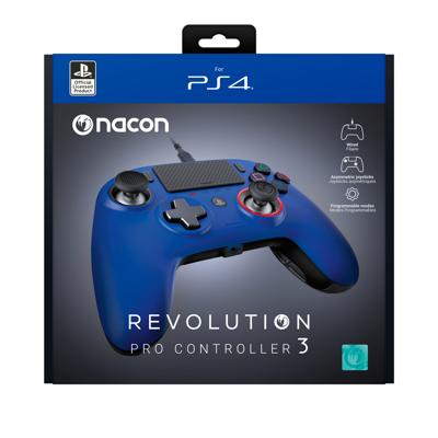 Nacon Revolution Pro PS4 Controller 3 (Blauw) Nacon Revolution Pro PS4 Controller 3 (Blauw)
