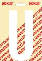 Plakletter Nobel Sticker letter U wit Pickup - Pickup - thumbnail