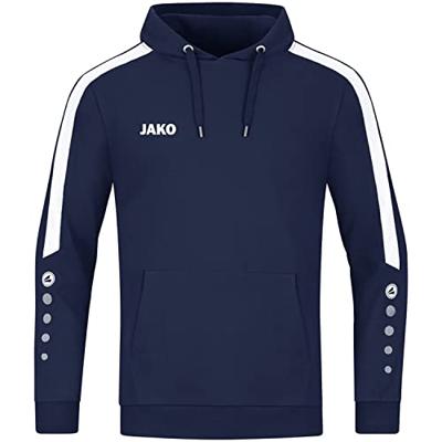 JAKO 6723K Sweater Met Kap Power Kids - Marine - 140