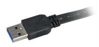 Akasa 1.5m USB 3.0 A/Micro-B USB-kabel 1,5 m USB A Micro-USB B Mannelijk Zwart - thumbnail