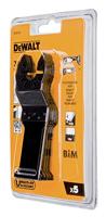 DeWALT DT20723 Multitool Zaagblad BIM tbv Hout met Nagels 43x31mm VE=5 - thumbnail