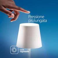 Tafellamp securit feline led opl dimbaar wit - thumbnail