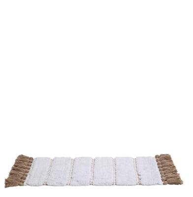 Badkleed 5five Simply Smart Pom pom Bruin Katoen 50 x 75 cm