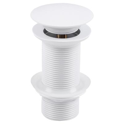 Differnz Differnz pop up large afvoerplug design voor fontein - mat wit