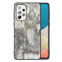 Samsung Galaxy A73 Marmeren Print Telefoonhoesje Beton Print - thumbnail