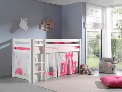 Vipack speelgordijn Spring - roze - 235x140x0,5 cm