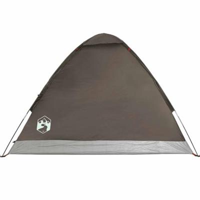 Koepeltent 4-persoons waterdicht bruin Koepeltent 4-persoons waterdicht bruin