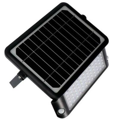 LED's Light Solar LED Schijnwerper met Bewegingssensor - 3 standen - Draadloos - 1080 Lumen - Zwart