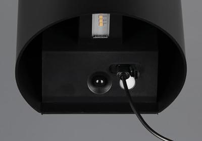 Trio Oplaadbare wandlampGenie zwart met sensor - R24161632
