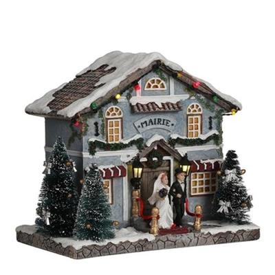 Hotel de ville l18.5b11.5h16.5cm bo Luville - Luville Hotel de ville l18.5b11.5h16.5cm bo Luville - Luville