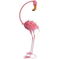 Flamingo metaal 30x16x70cm - thumbnail