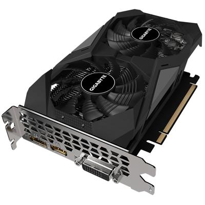 GeForce GTX 1650 D6 WindForce OC 4G - Grafische kaart - GTX 1650 - 4GB GDDR6 - PCIe 3.0 x16 - DVI-D, HDMI, DisplayPort