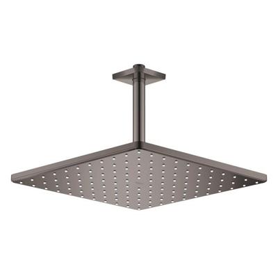GROHE Rainshower SmartActive 310 Cube Hoofddouche - 31x31cm - 1 straalsoort - plafondarm 14.2cm - hard graphite 26566a00