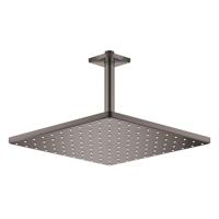 GROHE Rainshower SmartActive 310 Cube Hoofddouche - 31x31cm - 1 straalsoort - plafondarm 14.2cm - hard graphite 26566a00 - thumbnail