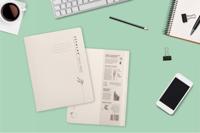 Clipexmap Djois Tree-Free folio beige 10 stuks - thumbnail