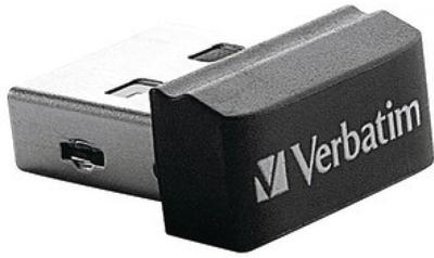 Verbatim Store n Stay Nano USB-stick 16 GB Zwart 97464 USB-A 2.0 Verbatim Store n Stay Nano USB-stick 16 GB Zwart 97464 USB-A 2.0