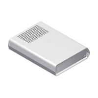 TEKO KL 11.5 KL 11.5 Elektronicabehuizing 178 x 128 x 36 x 178 ABS Lichtgrijs 1 stuk(s) - thumbnail