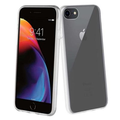 Telefoonhoes Muvit iPhone 7 | iPhone 8 | iPhone SE 2020 Zwart Transparant iPhone SE Telefoonhoes Muvit iPhone 7 | iPhone 8 | iPhone SE 2020 Zwart Transparant iPhone SE