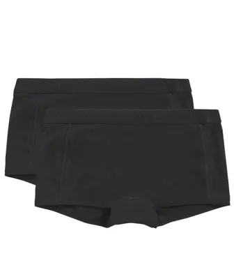 2-pak meisjes boxershorts Organic 31986 - Meisjes ondergoed biologisch katoen