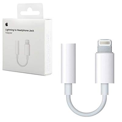 MMX62ZM/A Apple Lightning to 3.5MM (Female) Adapter Cable White
