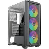 Xilence X613 Midi-tower PC-behuizing Zwart Stoffilter - thumbnail
