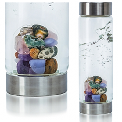 VitaJuwel ViA Edelsteen Waterfles - Five Elements - 500 ml