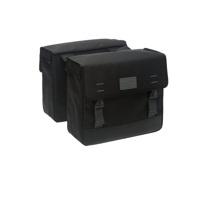 Newlooxs New looxs origin dubbele fietstas - zwart - thumbnail