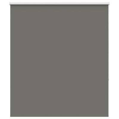 Rolgordijn verduisterend 130x130 cm stofbreedte 126,6 cm grijs