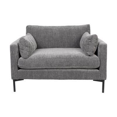 Zuiver Loveseat 'Summer' kleur Antraciet Zuiver Loveseat 'Summer' kleur Antraciet