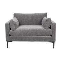 Zuiver Loveseat 'Summer' kleur Antraciet - thumbnail