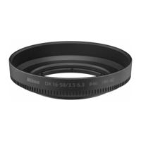 Nikon HN-40 Zonnekap voor de DX 16-50mm f/3.5-6.3 - thumbnail