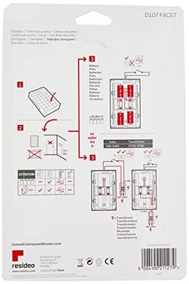Honeywell D107 Bel 6 - 12 V 80 dBA Wit