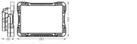 LEDVANCE WORKLIGHT LED PANEL LED-bouwlamp 50 W 4500 lm Koudwit - thumbnail