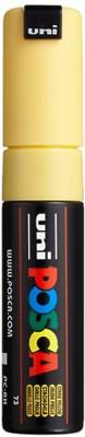 Uni-Posca Posca marker, afm pc-8k, lijndikte 8 mm, breed, straw yellow, 1 stuk