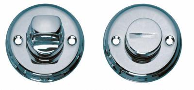 Intersteel | Rozet toilet-/badkamersluiting schroefgat | Chroom