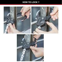 Master Lock 8200EURDPRO Ringslot Zwart Sleutelslot - thumbnail