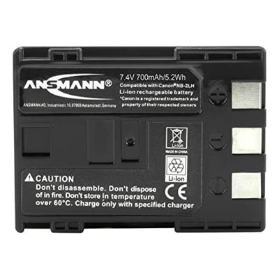 Ansmann NB-2LH Camera-accu Vervangt originele accu NB-2L, NB-2LH 7.4 V 700 mAh
