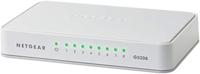 NETGEAR GS208 Unmanaged Gigabit Ethernet (10/100/1000) Wit - thumbnail