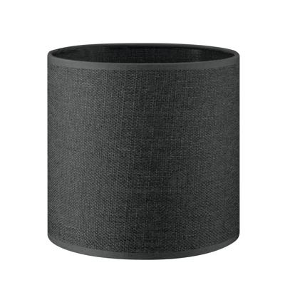 Lampenkap cilinder | rond | canvas | stoffen lampenkap | cilinderkap | Ø16cm H15cm | zwart | antraciet Lampenkap cilinder | rond | canvas | stoffen lampenkap | cilinderkap | Ø16cm H15cm | zwart | antraciet