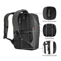 Wenger MX ECO Light Laptoprugzak Geschikt voor max. (laptop): 40,6 cm (16) Grijs - thumbnail