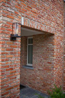 Buitenlamp industrieel met sensor voordeur e27 &apos;Flair&apos; 31cm - thumbnail