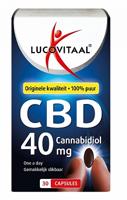 Lucovitaal CBD Cannabidiol 40mg Capsules - thumbnail