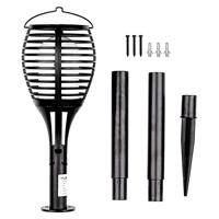 V-TAC VT-719 Solar Flame Wandlamp - IP44 - 0,45W - 5 Lumen - 2200K - thumbnail