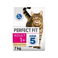 Perfect Fit Adult 1+ met kip kattenvoer 7 kg - thumbnail